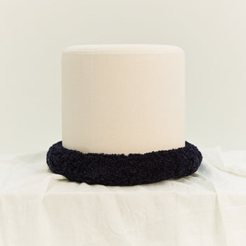 Load image into Gallery viewer, Tobin Ottoman with Super Fringe