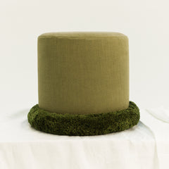 Load image into Gallery viewer, Tobin Ottoman with Super Fringe