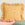 45cm x 45cm Ruffle Cushion - Sweet Painted Gingham, Marigold