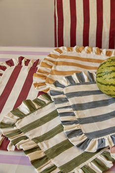 Load image into Gallery viewer, Land. Signature Stripe Placemats - SET OF TWO