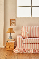 Load image into Gallery viewer, Blossom Striped Ball Cushion (20% off)