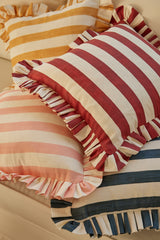 Load image into Gallery viewer, Signature Stripe Ruffle Cushions (20% off)
