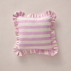 Load image into Gallery viewer, Signature Stripe Ruffle Cushions (20% off)