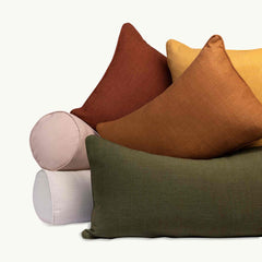 Load image into Gallery viewer, Land. Home Cushion with Piping Collection