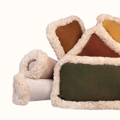 Load image into Gallery viewer, Land. Home Cushion with Super Fringe Collection