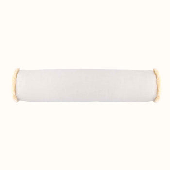 Load image into Gallery viewer, Large Bolster Cushion with Fringe