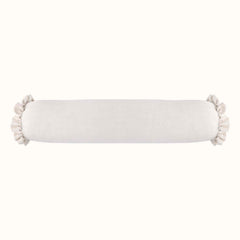 Load image into Gallery viewer, Large Bolster Cushion with Ruffles
