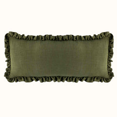 Load image into Gallery viewer, 40cm x 80cm Rectangle Cushion with Ruffles
