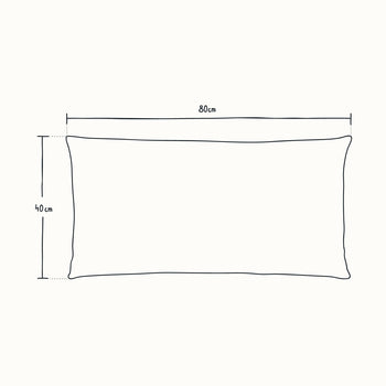 Load image into Gallery viewer, Land. Home 40cm x 80cm Rectangle Cushion