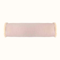 Load image into Gallery viewer, Small Bolster Cushion with Fringe