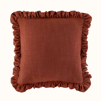 Load image into Gallery viewer, 45cm x 45cm Square Cushion with Ruffles