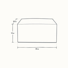 Load image into Gallery viewer, Atkinson Square Cocktail Ottoman