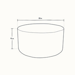 Load image into Gallery viewer, Campbell Cocktail Ottoman