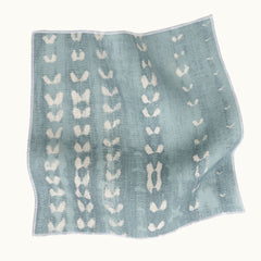 Load image into Gallery viewer, Shibori Tracks - Duck Egg