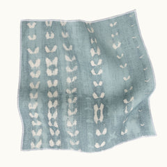 Load image into Gallery viewer, Shibori Tracks - Duck Egg