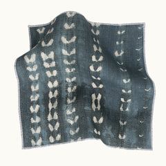 Load image into Gallery viewer, Shibori Tracks - Indigo