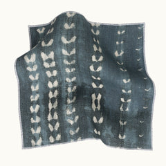 Load image into Gallery viewer, Shibori Tracks - Indigo