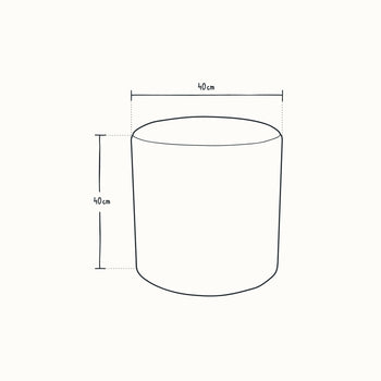 Load image into Gallery viewer, Tobin Drum Ottoman
