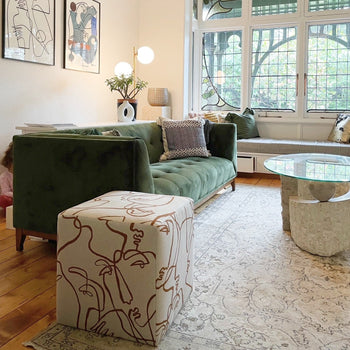 Load image into Gallery viewer, Von.Z. Cube Ottoman