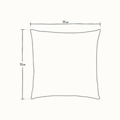 Load image into Gallery viewer, 55cm x 55cm Square Cushion