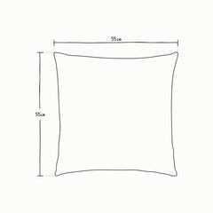 Load image into Gallery viewer, 55cm x 55cm Square Cushion
