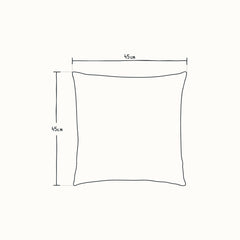 Load image into Gallery viewer, 45cm x 45cm Cushion (self piped)