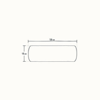 Load image into Gallery viewer, Small Bolster Cushion