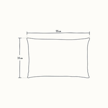 Load image into Gallery viewer, 35cm x 55cm Lumbar Cushion