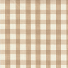 Painted Gingham - Caramel