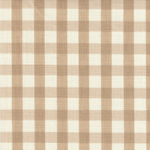 Painted Gingham - Caramel