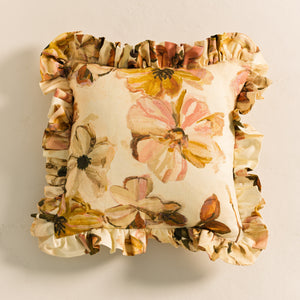 55cm x 55cm Ruffle Cushion - Florence by Annie Everingham