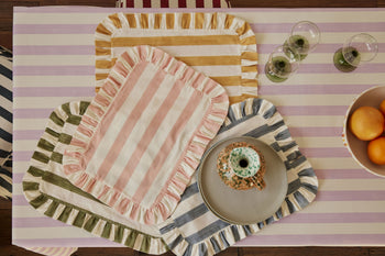 Load image into Gallery viewer, Land. Signature Stripe Placemats - SET OF TWO
