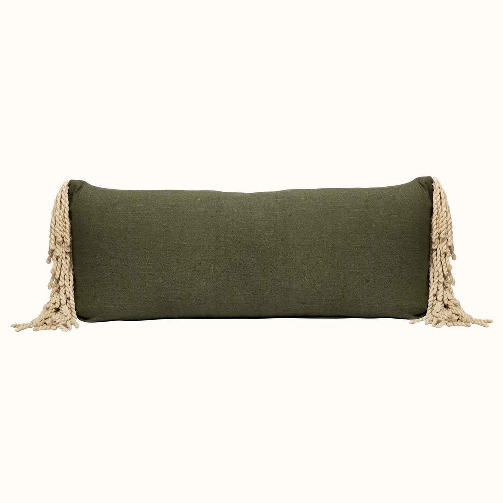 40cm x 80cm Rectangle Cushion with Bullion