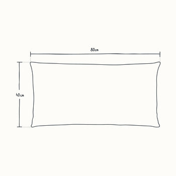 Load image into Gallery viewer, Land. Home 40cm x 80cm Rectangle Cushion
