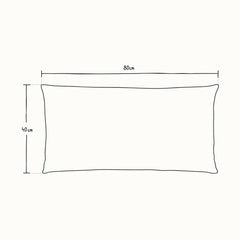 Load image into Gallery viewer, Land. Home 40cm x 80cm Rectangle Cushion
