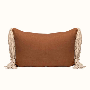 Load image into Gallery viewer, 35cm x 55cm Lumbar Cushion with Bullion
