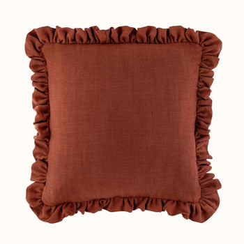 Load image into Gallery viewer, 45cm x 45cm Square Cushion with Ruffles
