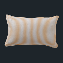 Load image into Gallery viewer, 35cm x 55cm Cushion in Hand Painted Pinstripe, Sorbet

