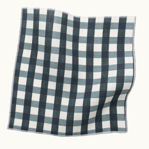 Painted Gingham - Indigo