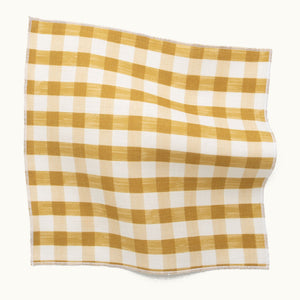 Painted Gingham - Marigold