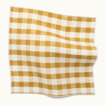 Load image into Gallery viewer, Painted Gingham - Marigold
