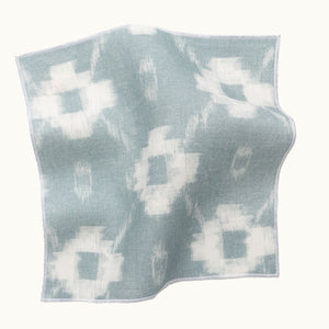 Shibori Diamonds - Duck Egg