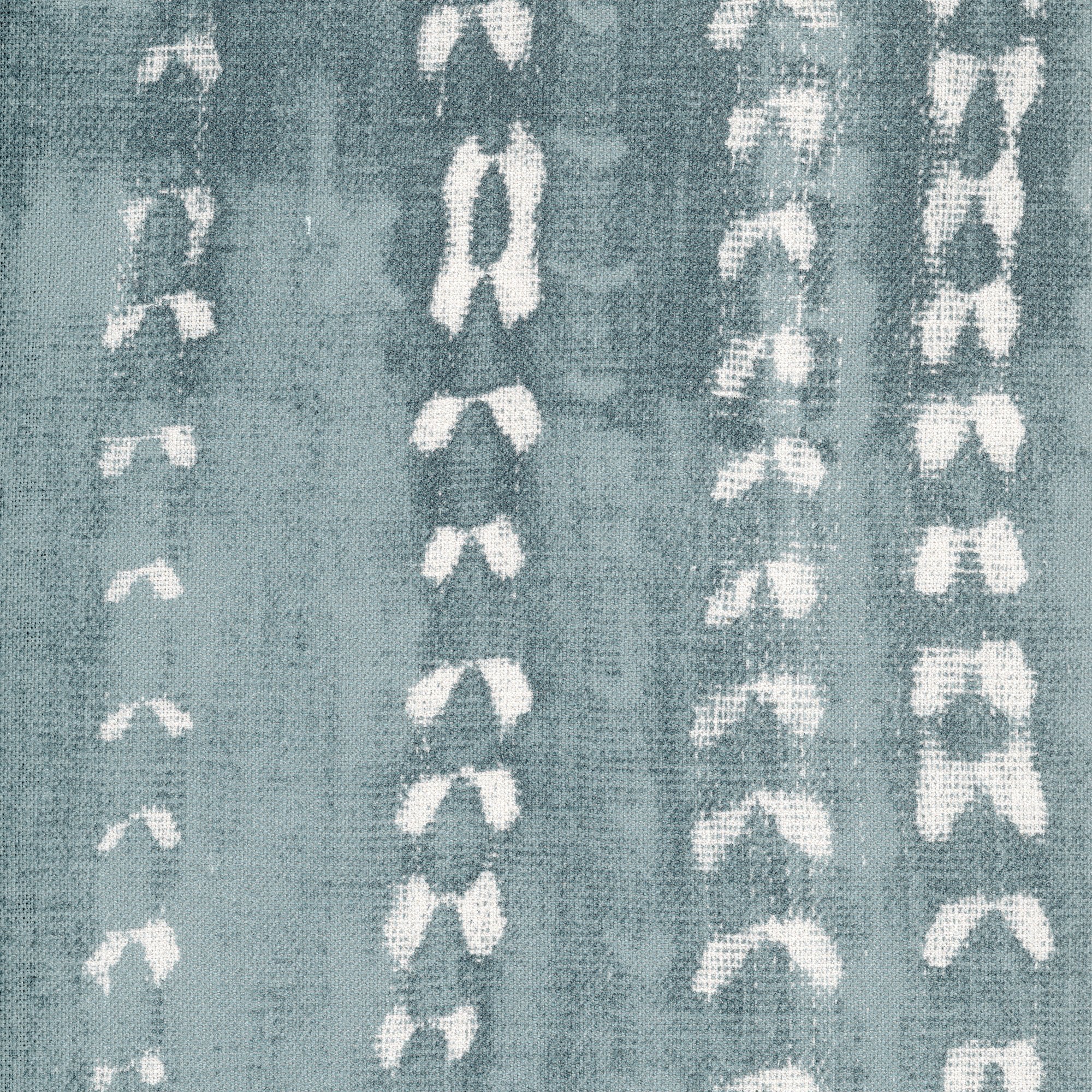 Shibori Tracks - Duck Egg