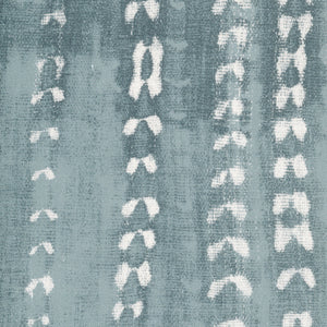 Shibori Tracks - Duck Egg