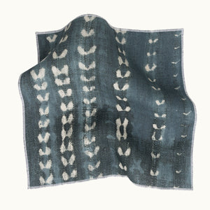 Shibori Tracks - Indigo