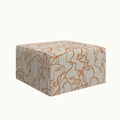 Load image into Gallery viewer, Atkinson Square Cocktail Ottoman
