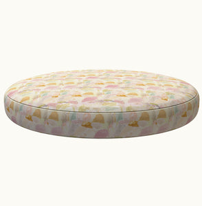 Test 1 Floor Cushion with Delilah fabric