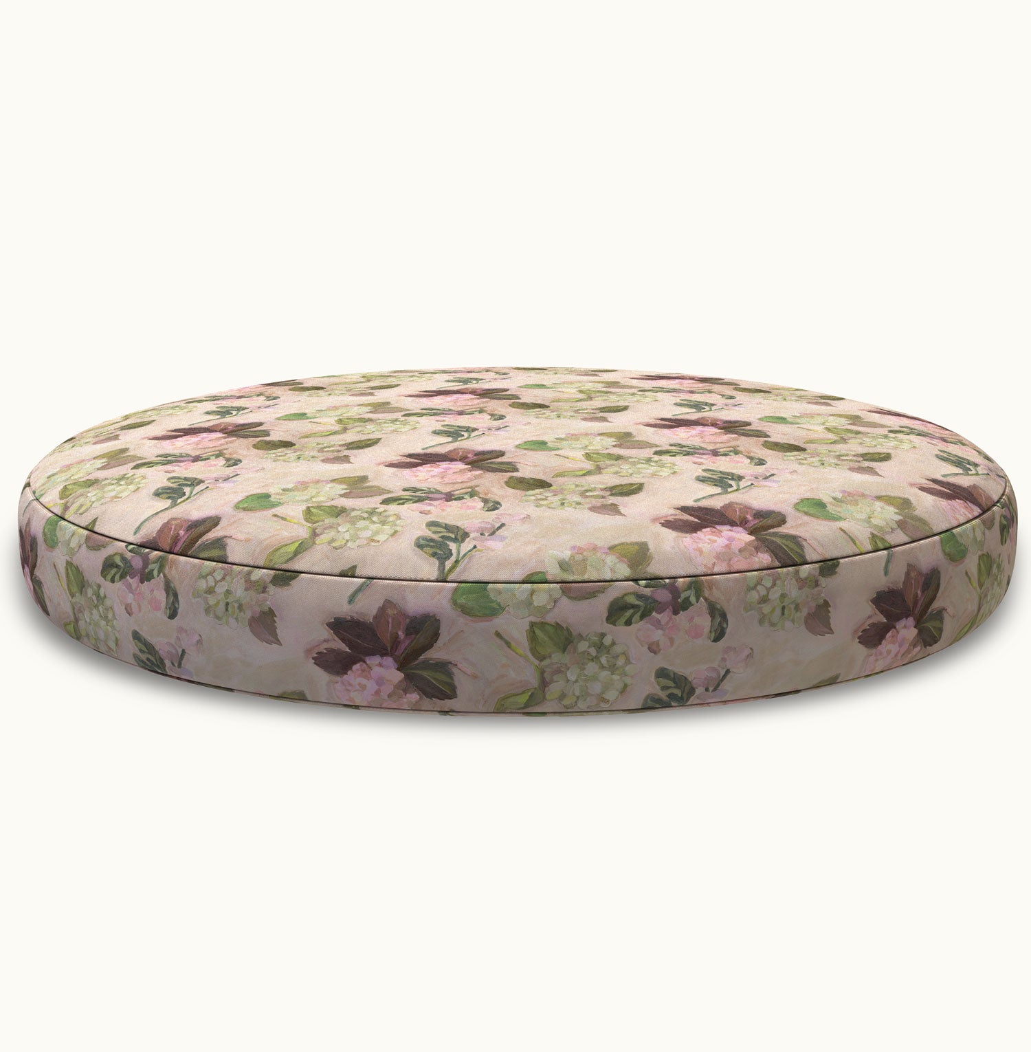 Test Floor Cushion with Delilah fabric