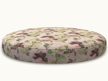 Load image into Gallery viewer, Test Floor Cushion with Delilah fabric
